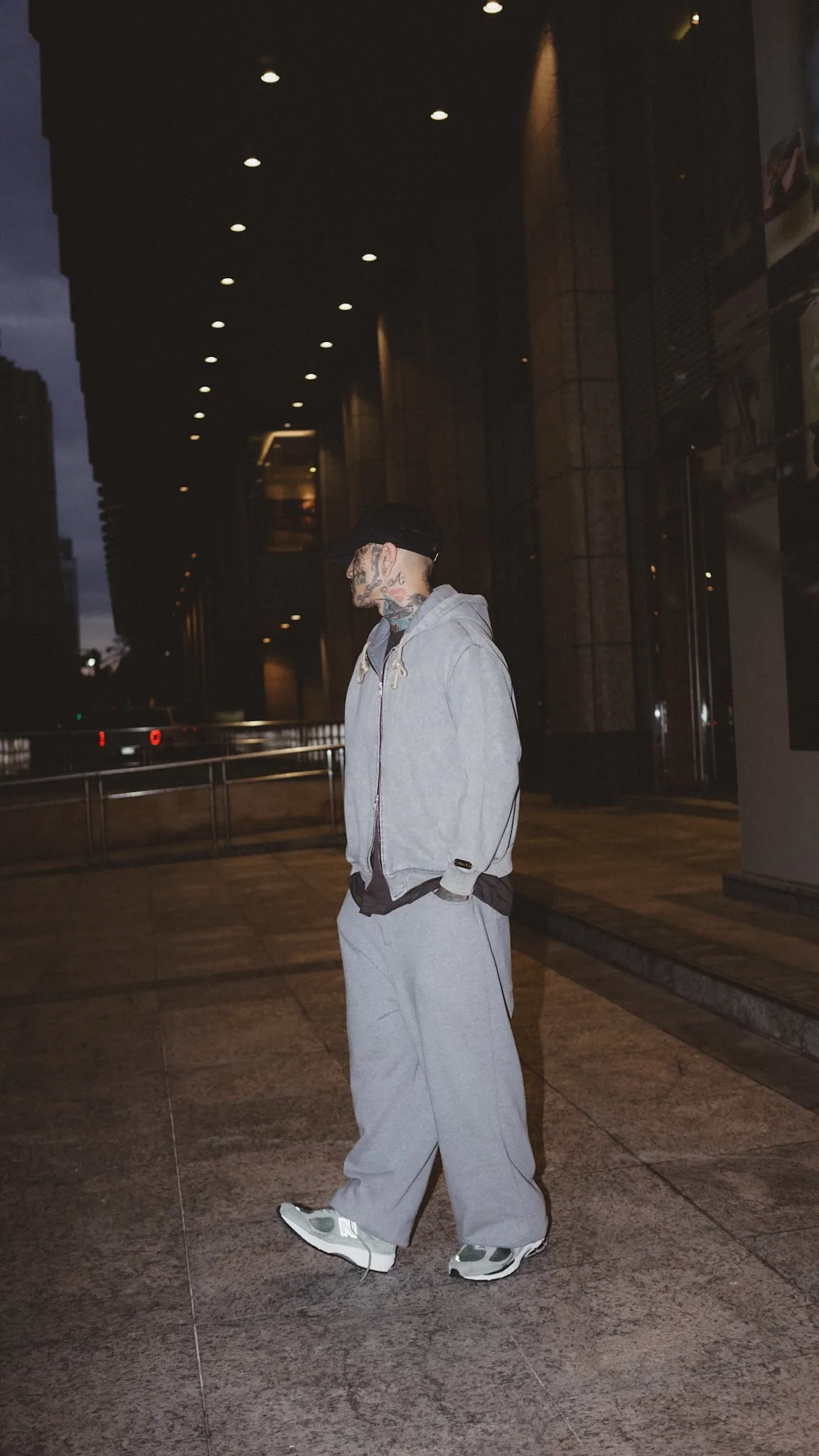 PHAT PANTS IN HEATHER GREY