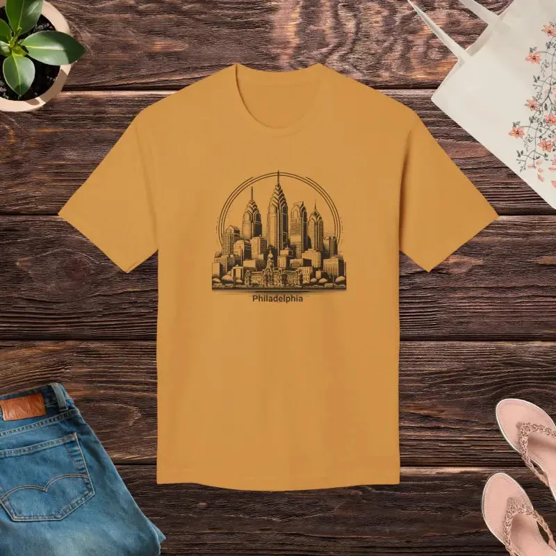 Philly Skyline Tee Made for Trendy Fashion Lovers