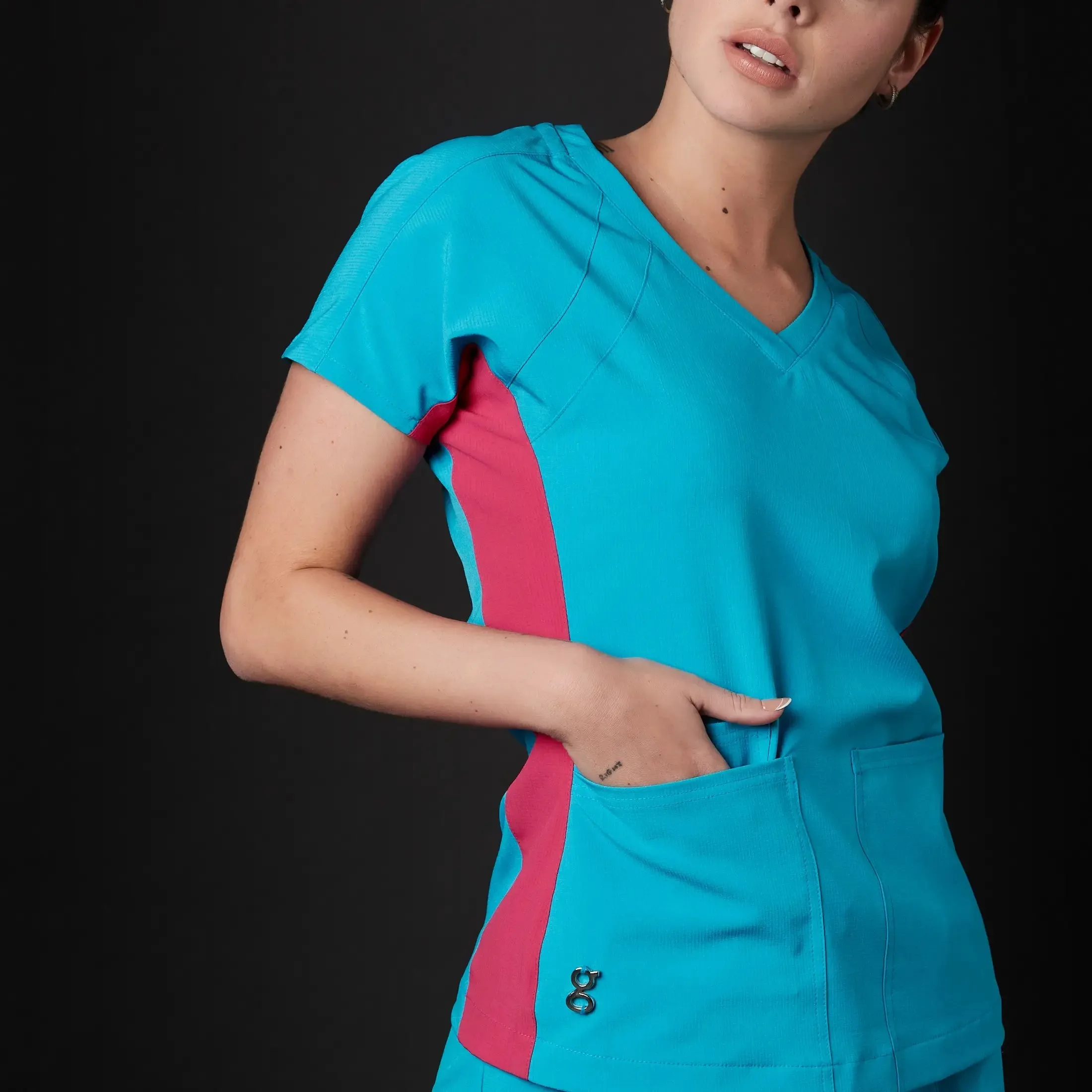 Pijama Quirúrgica de Mujer Nadine Antibacterial