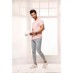 Pink Crew Neck