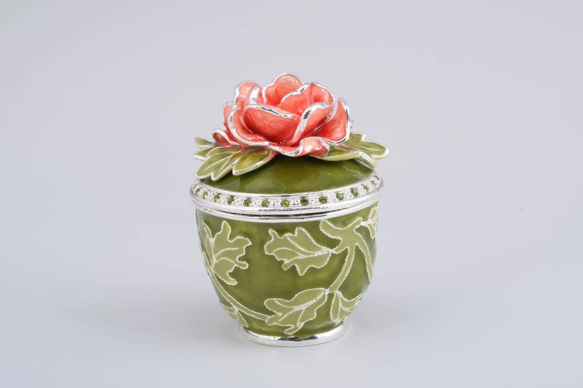 Pink Flower on a Vase Box