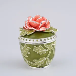 Pink Flower on a Vase Box