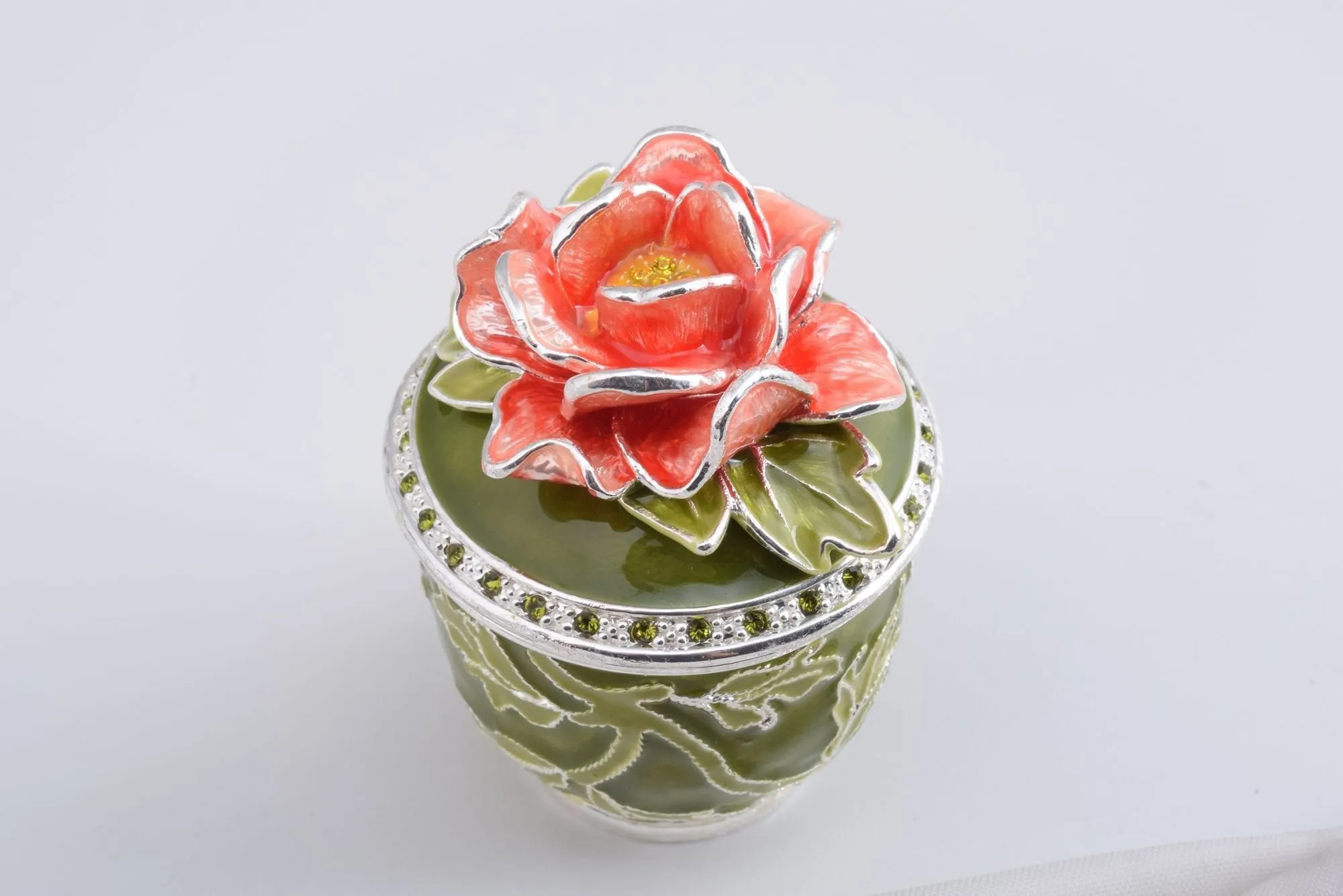 Pink Flower on a Vase Box