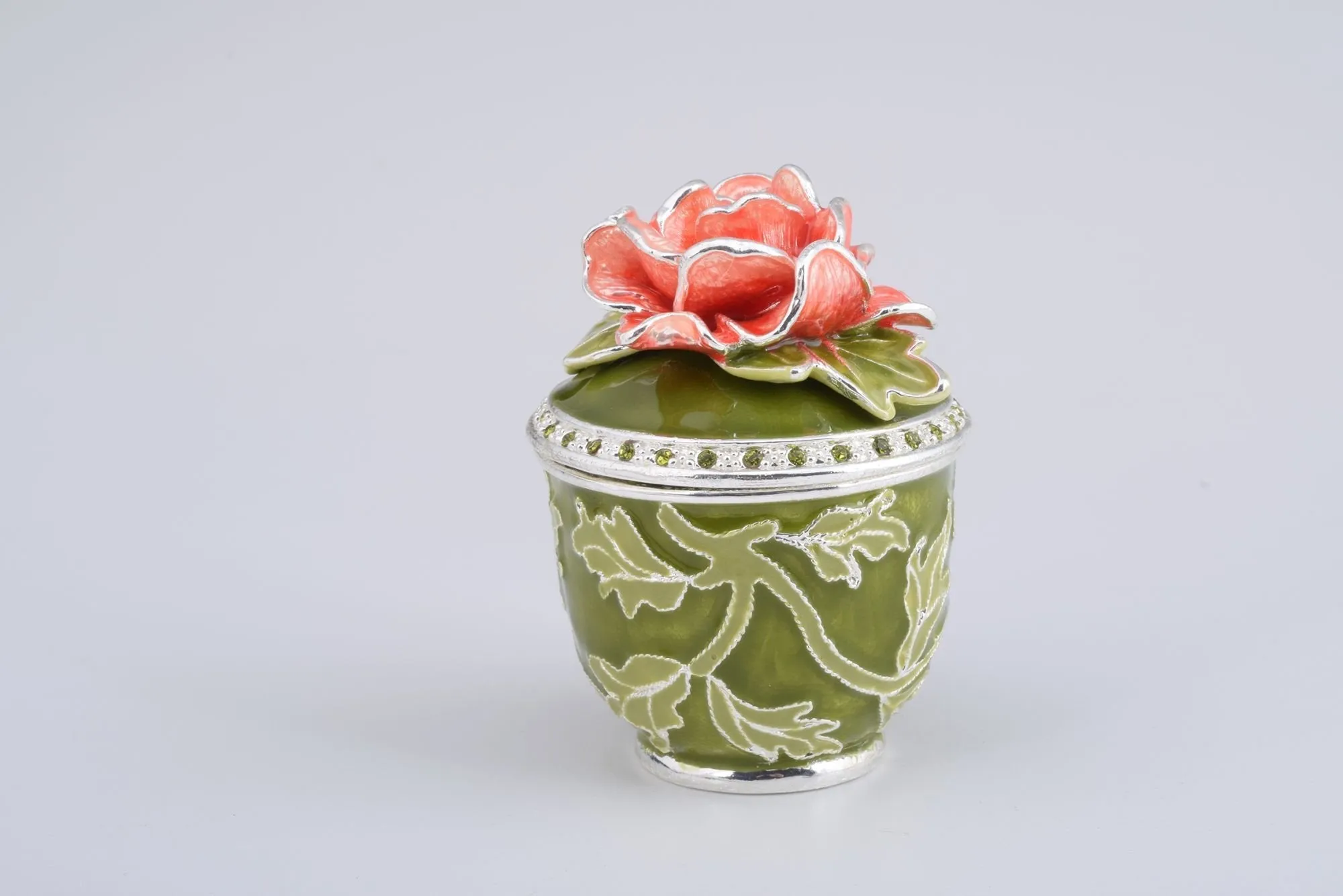 Pink Flower on a Vase Box