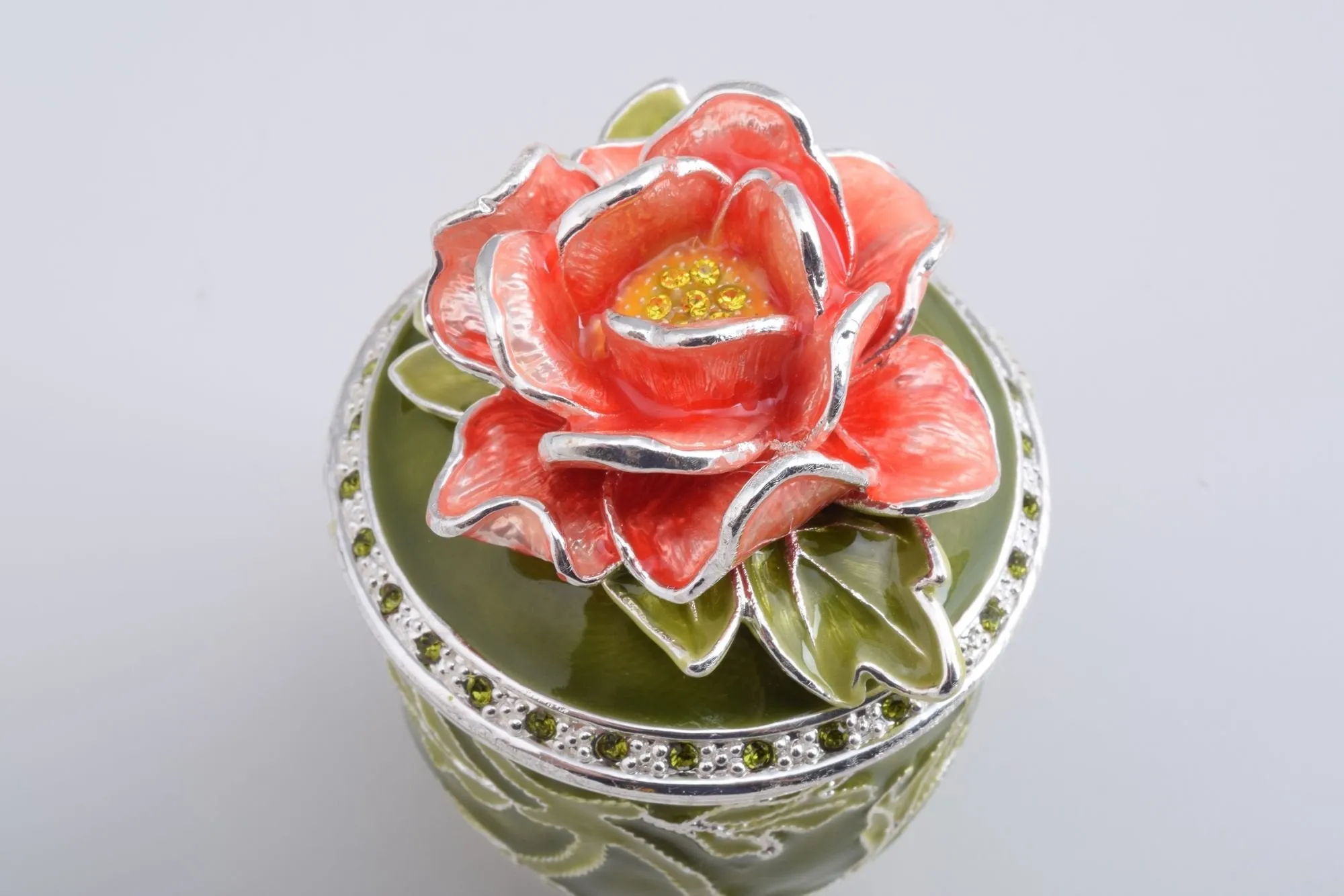 Pink Flower on a Vase Box