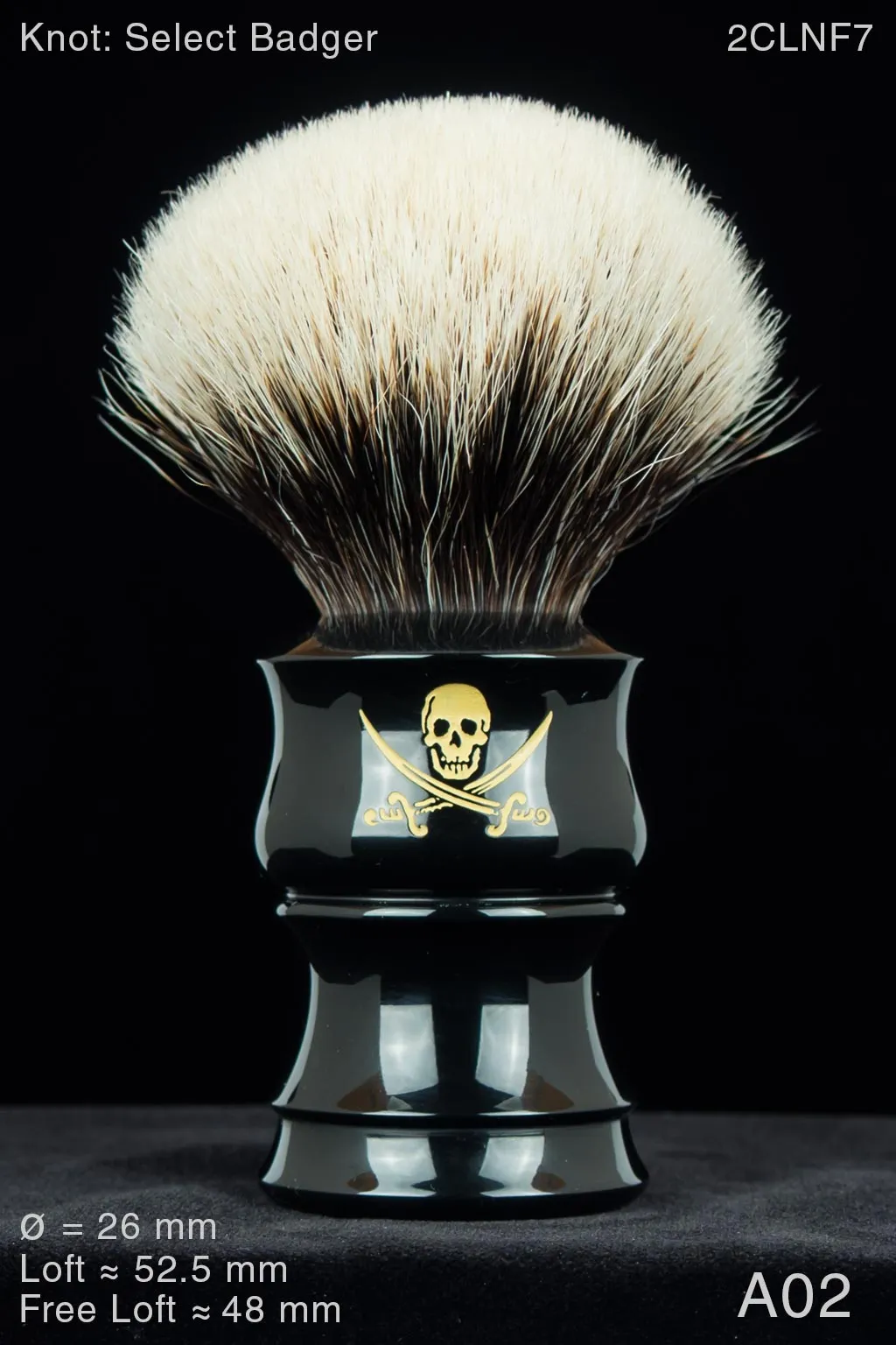 Pirate 26 mm Ebony