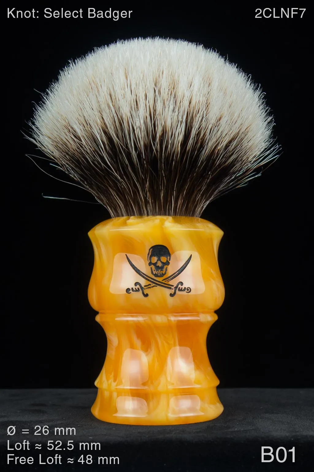 Pirate 26 mm Lemon Drop