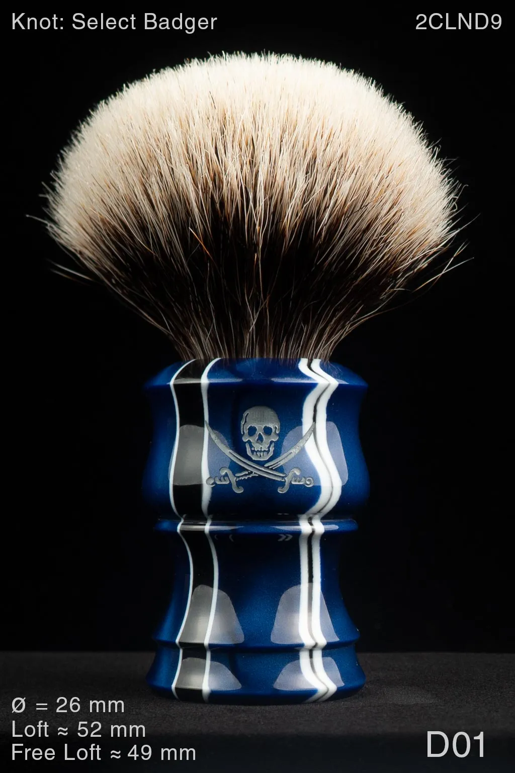Pirate 26 mm PR Blue