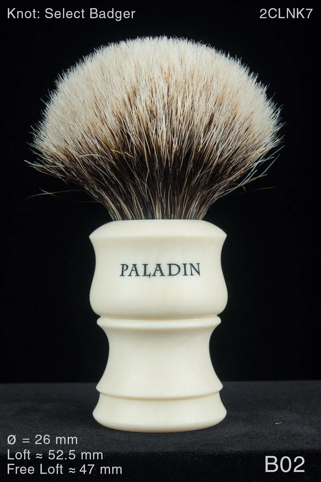 Pirate 26 mm Satin Ivory