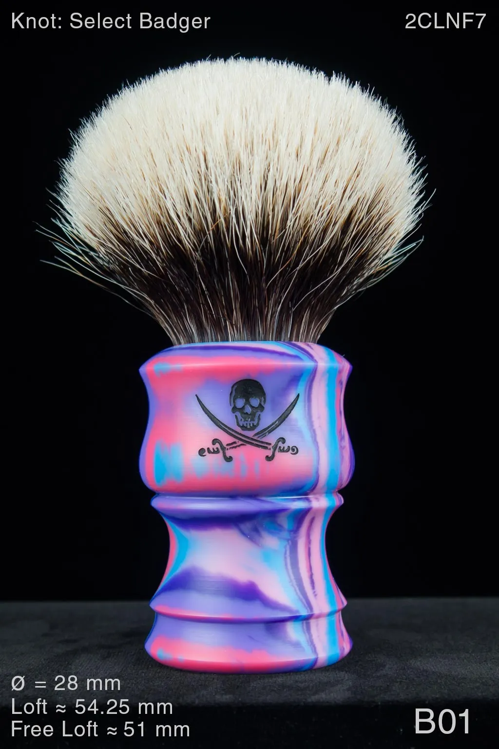 Pirate 28 mm Satin Purple Haze