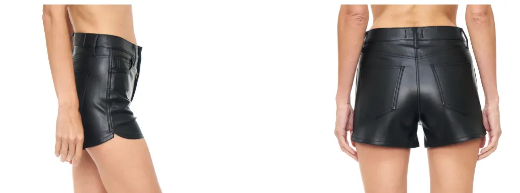 Pistola Nova High Rise Short - Slate Black