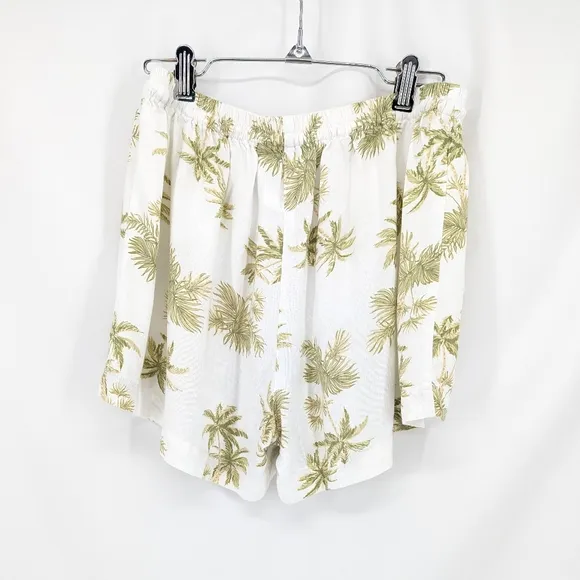Piyama Maggie Pajama Set Vintage Palm Tree Olive Size Small