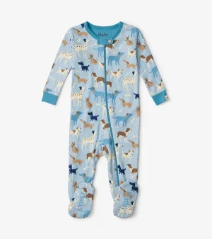 Play Time Puppies Footed Coverall