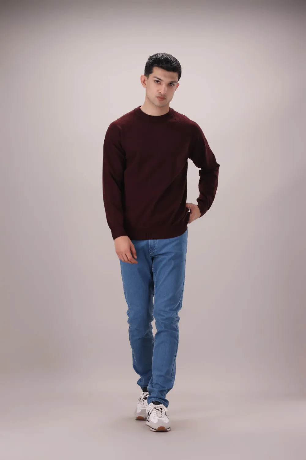 Plum Sweater
