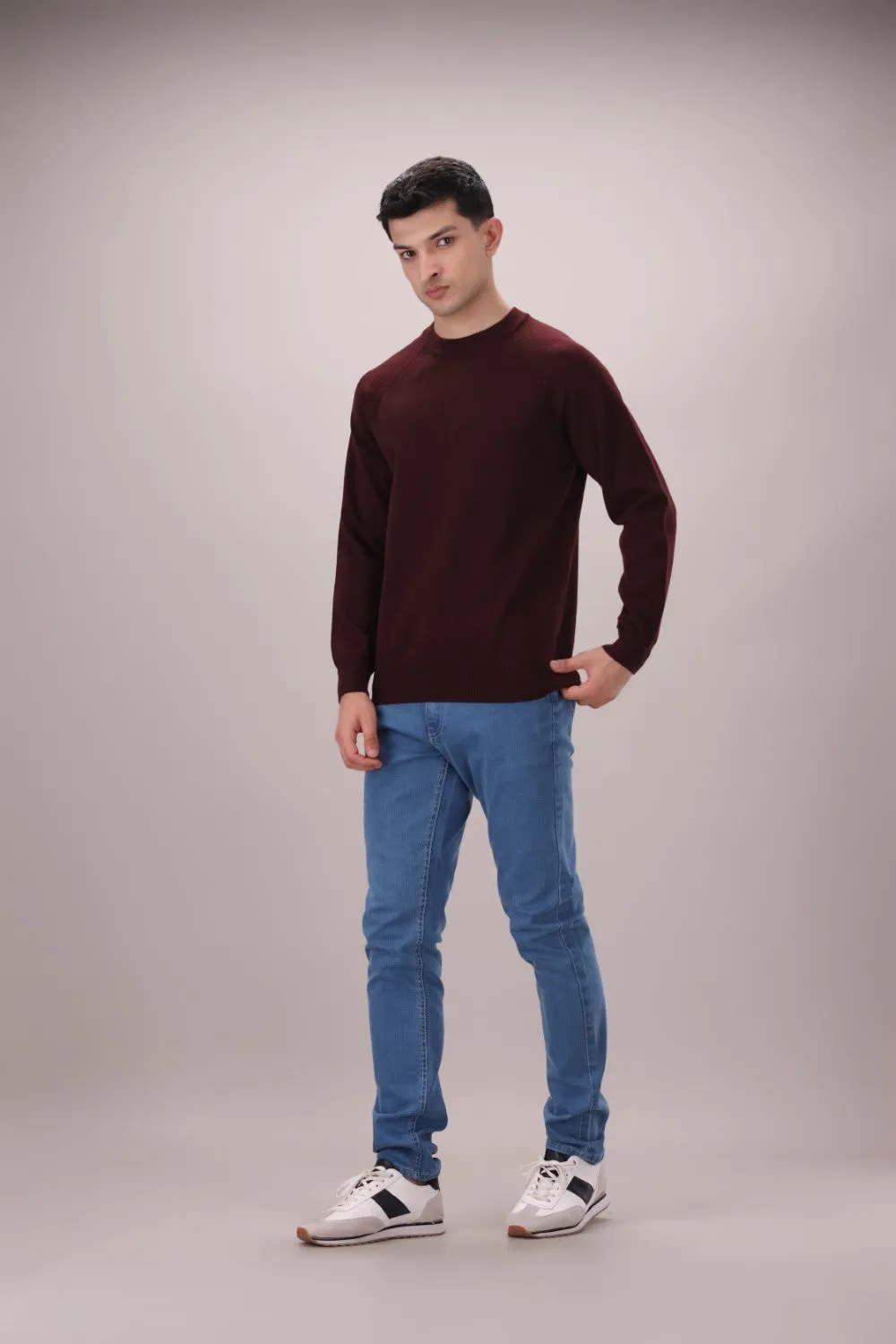 Plum Sweater