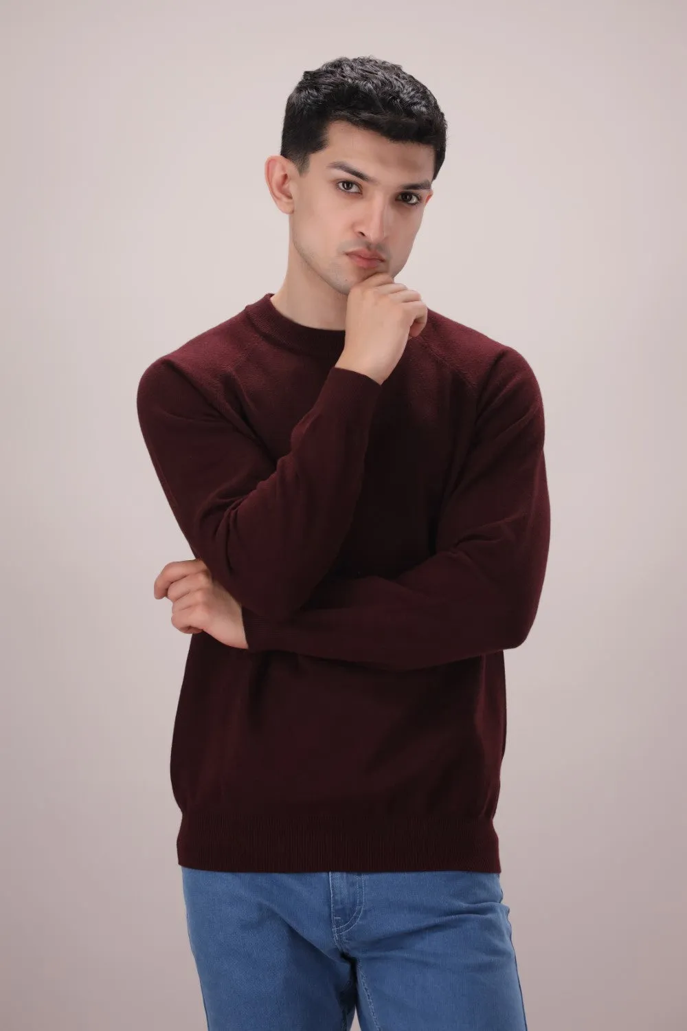 Plum Sweater