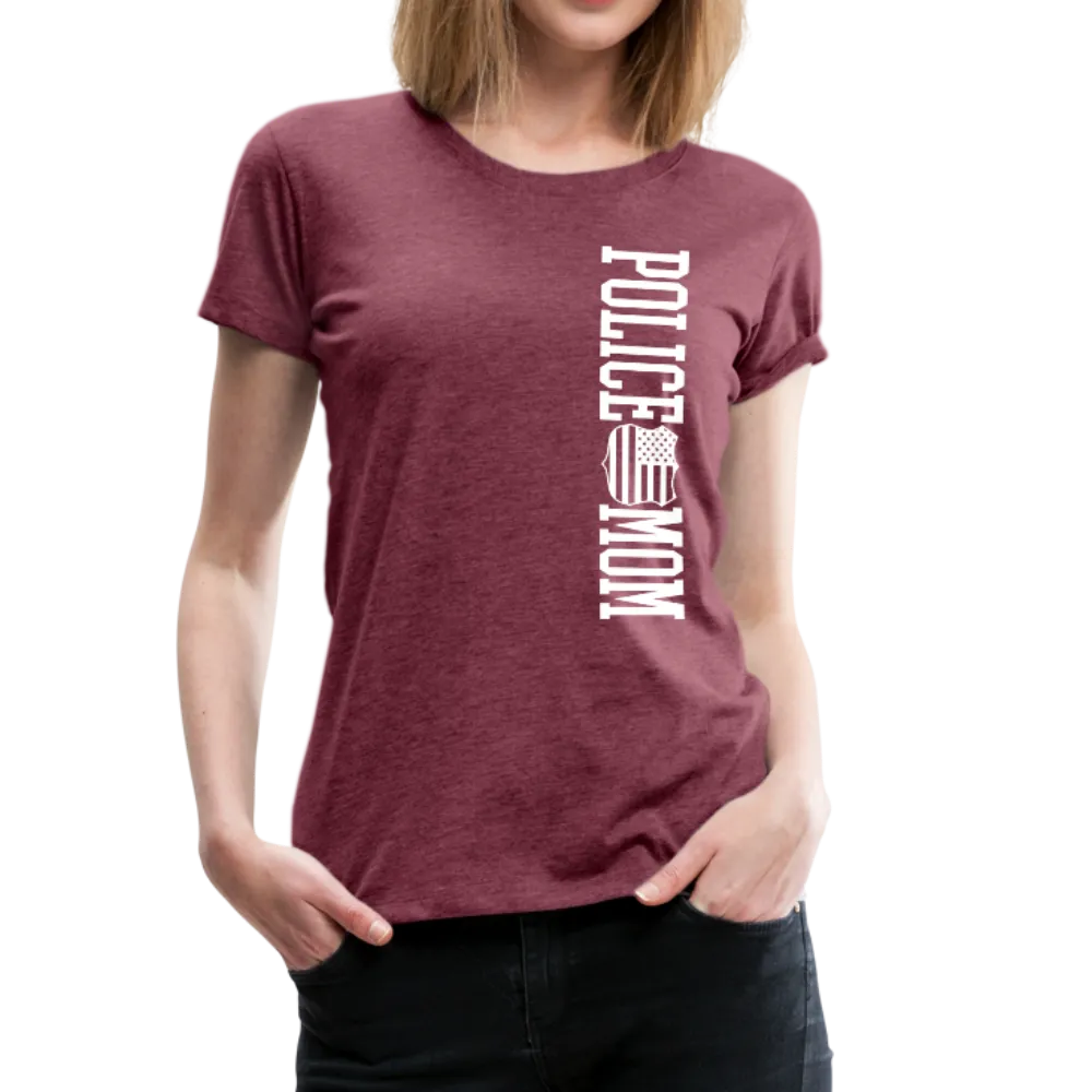 Police Mom  Women’s Premium T-Shirt (CK1592)