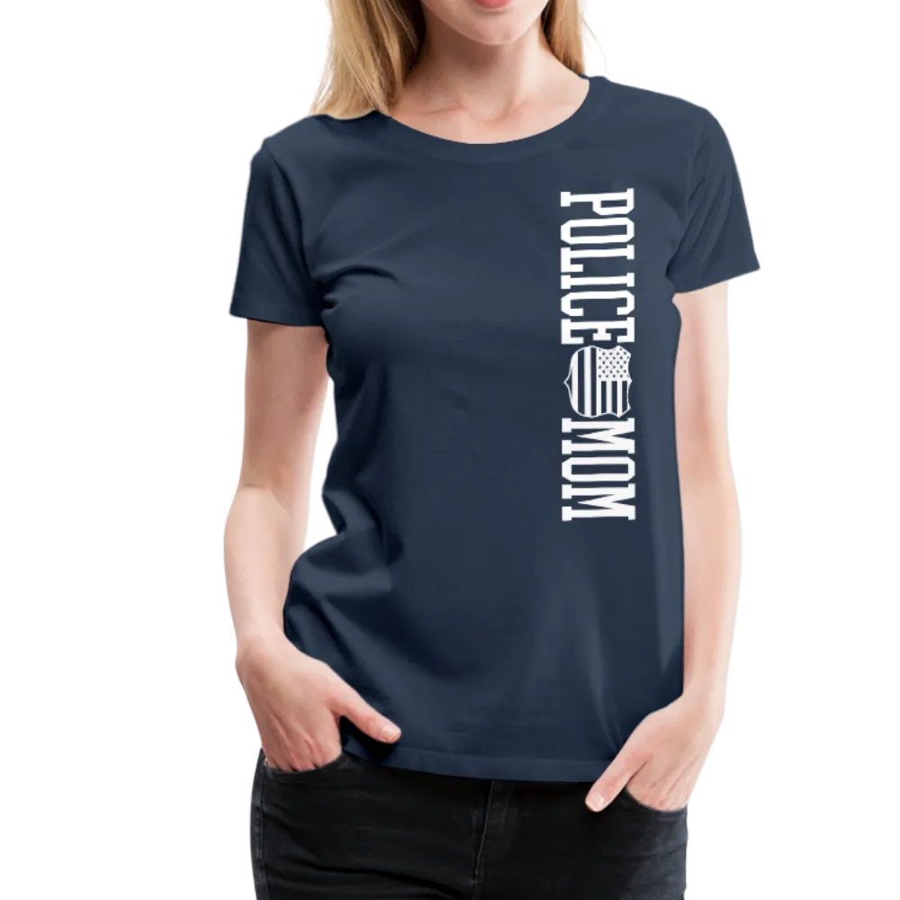Police Mom  Women’s Premium T-Shirt (CK1592)
