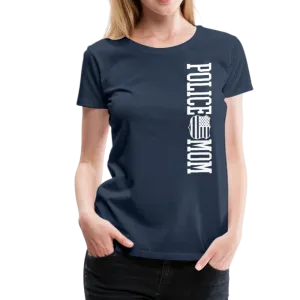 Police Mom  Women’s Premium T-Shirt (CK1592)