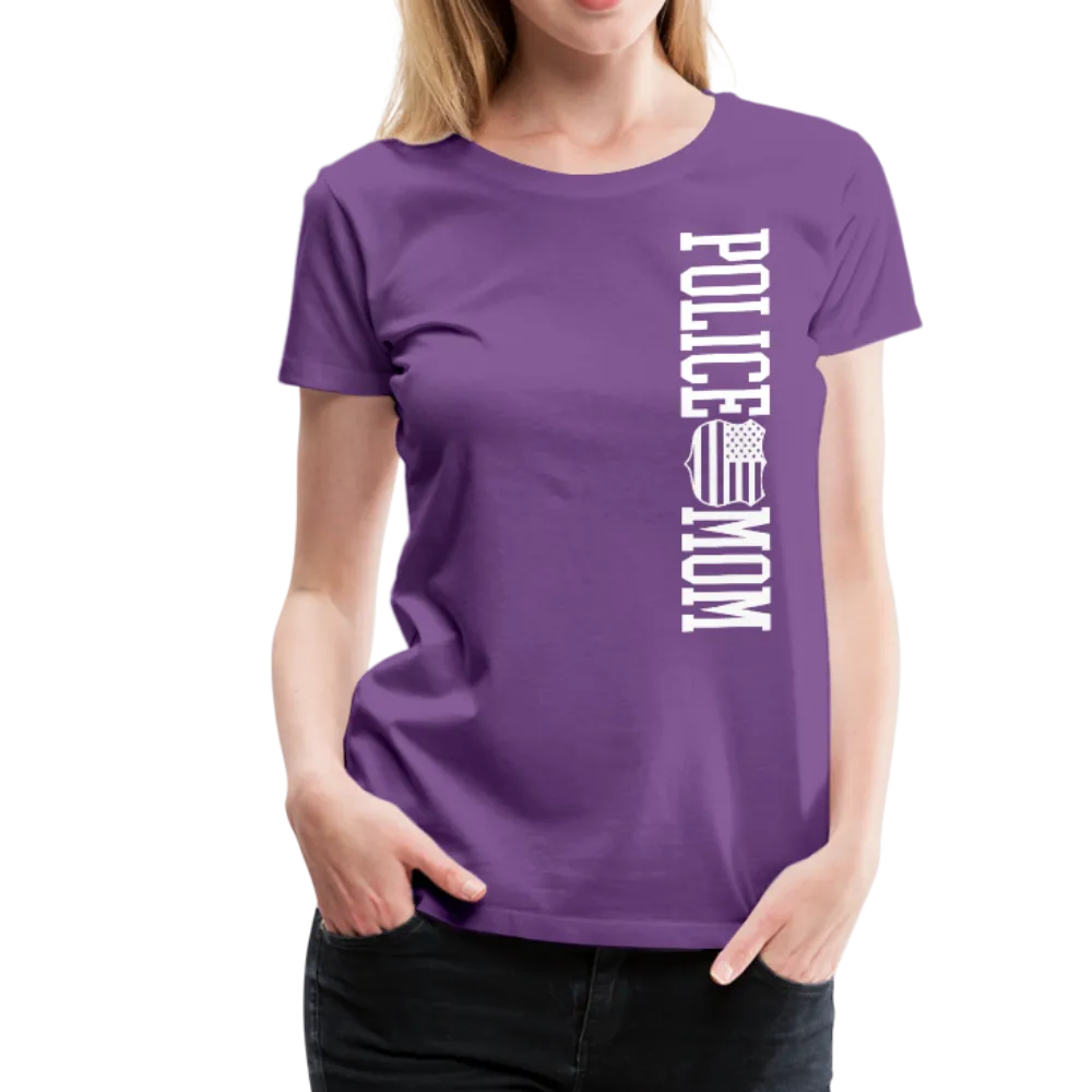 Police Mom  Women’s Premium T-Shirt (CK1592)
