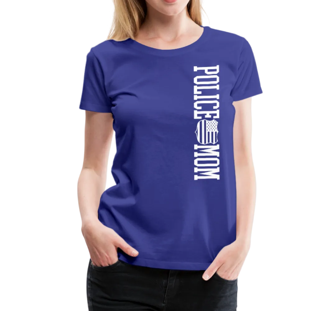 Police Mom  Women’s Premium T-Shirt (CK1592)