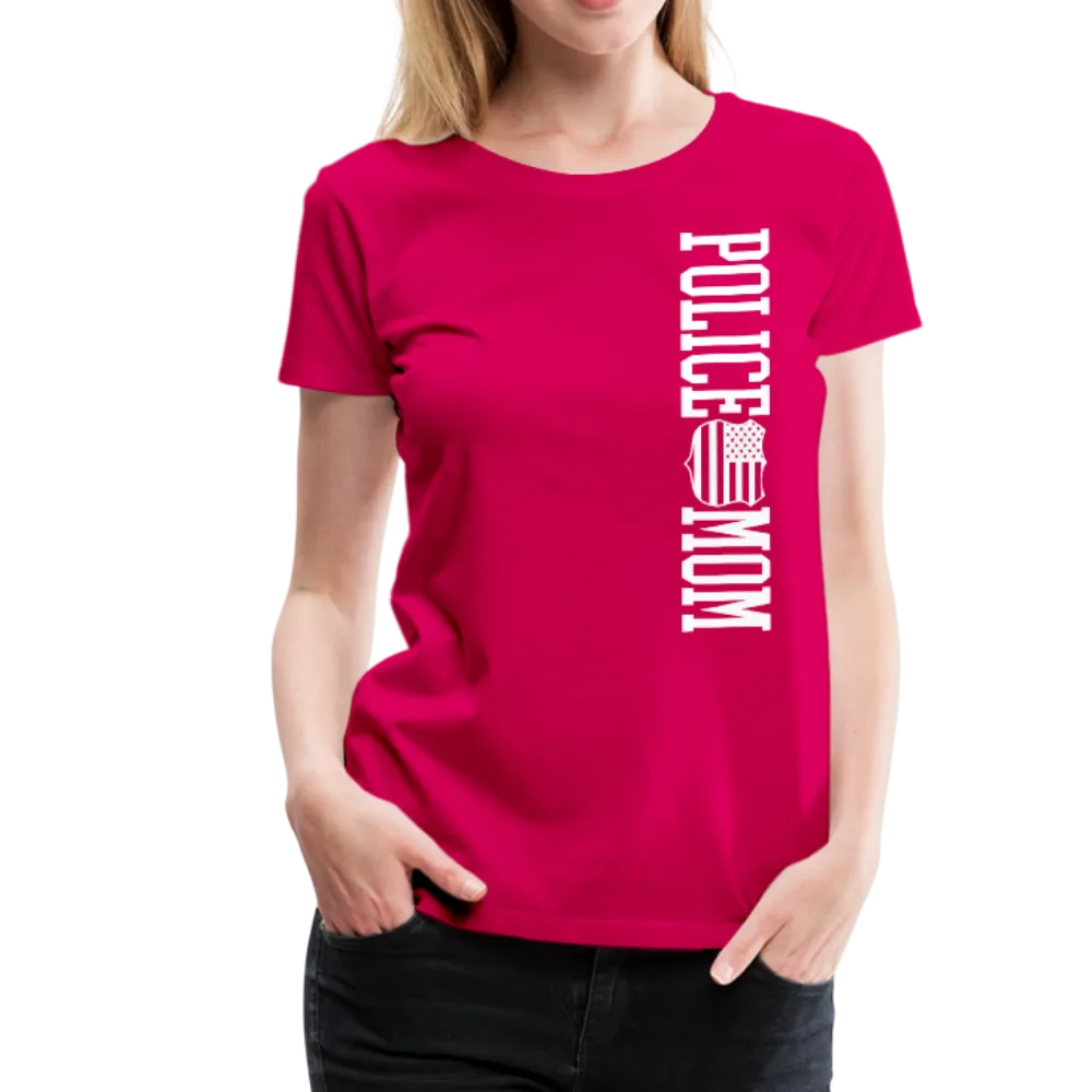 Police Mom  Women’s Premium T-Shirt (CK1592)