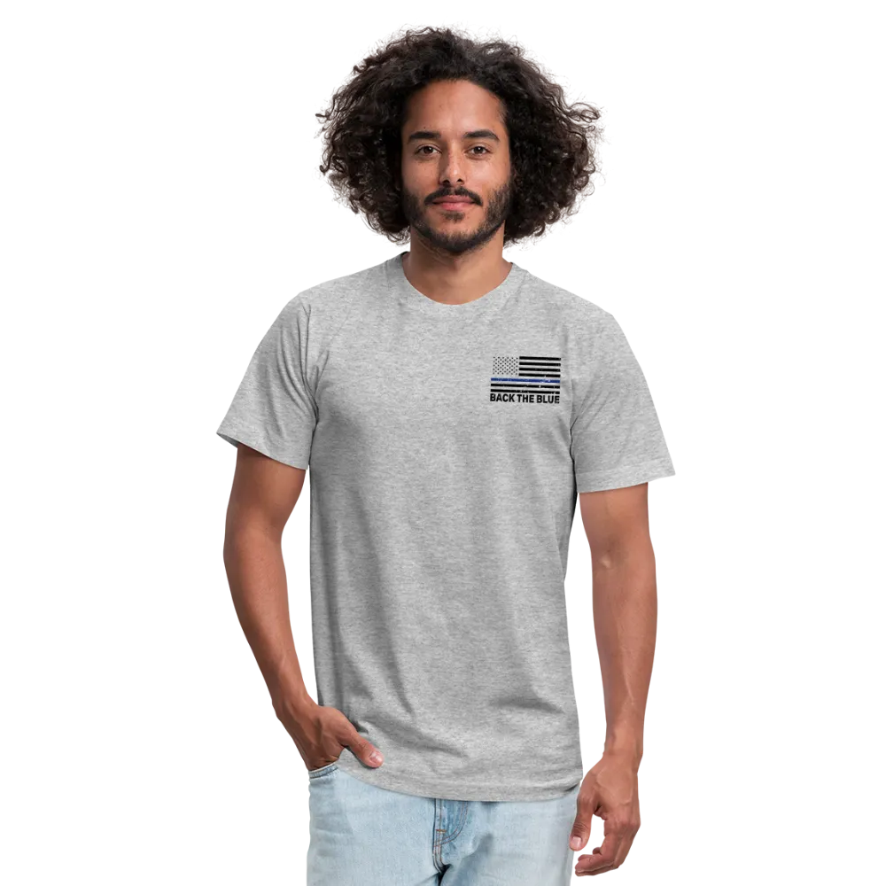 Police Officer Mom Unisex Jersey T-Shirt by Bella   Canvas (CK4138)
