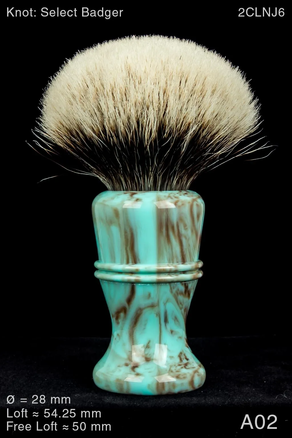 Polo 28 mm Turquoise A02