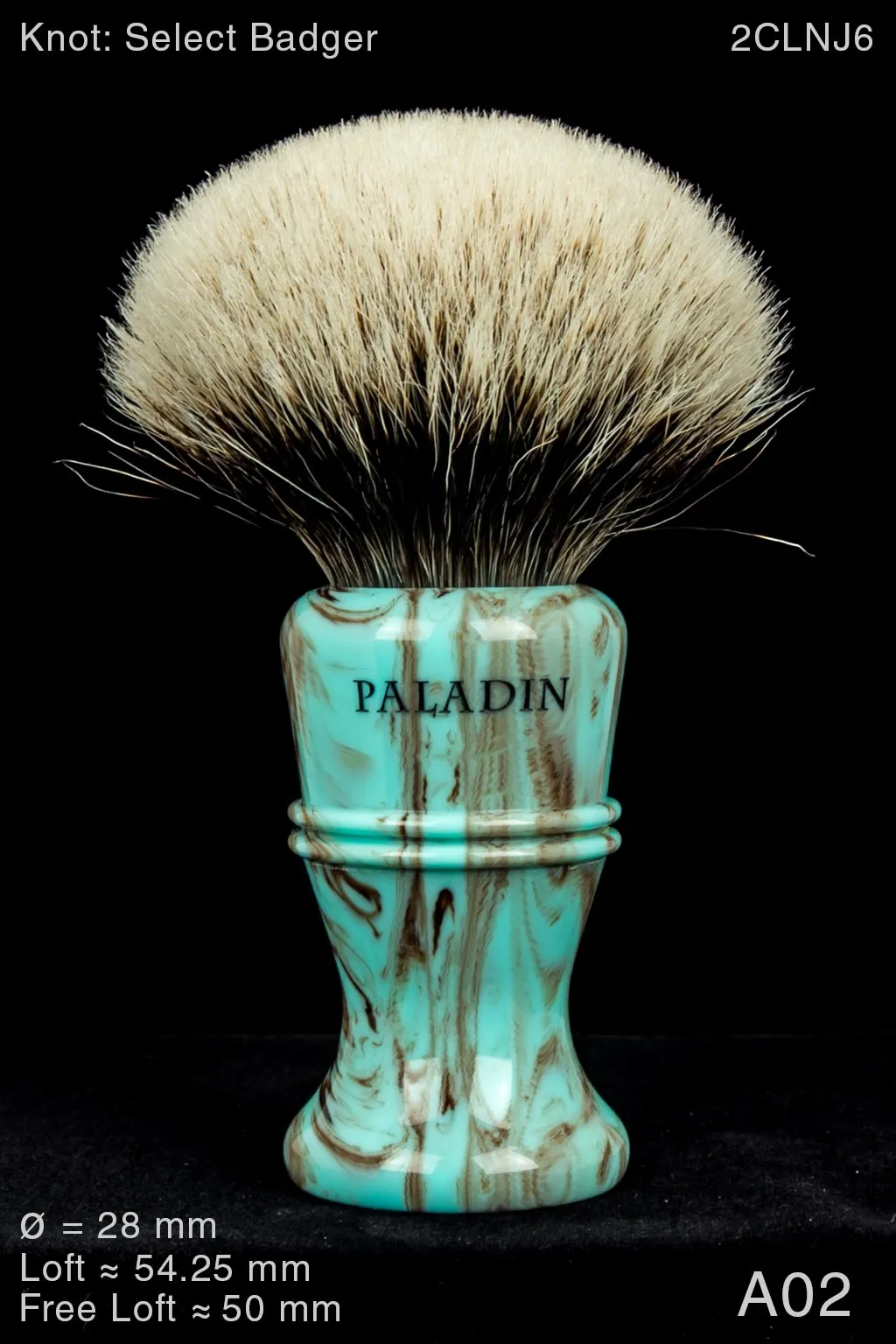 Polo 28 mm Turquoise A02