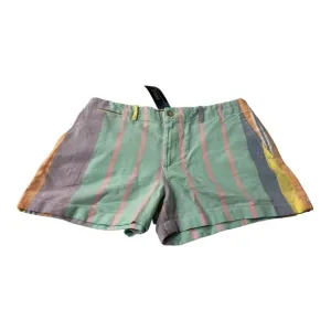 POLO RALPH LAURENCasual cotton Colorful Relaxed Striped shorts 6 NWT