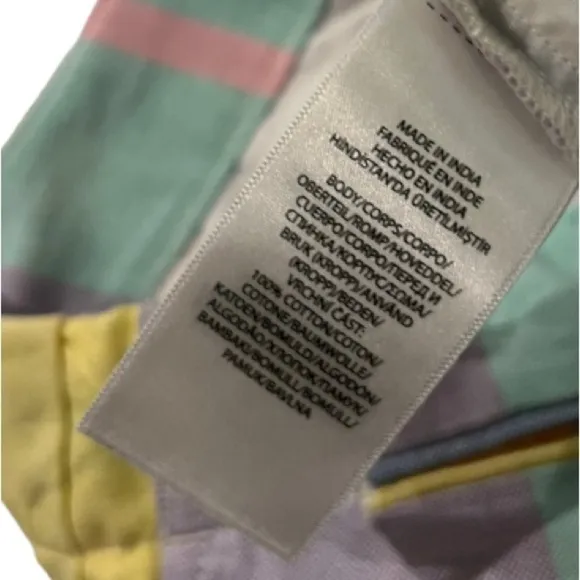 POLO RALPH LAURENCasual cotton Colorful Relaxed Striped shorts 6 NWT