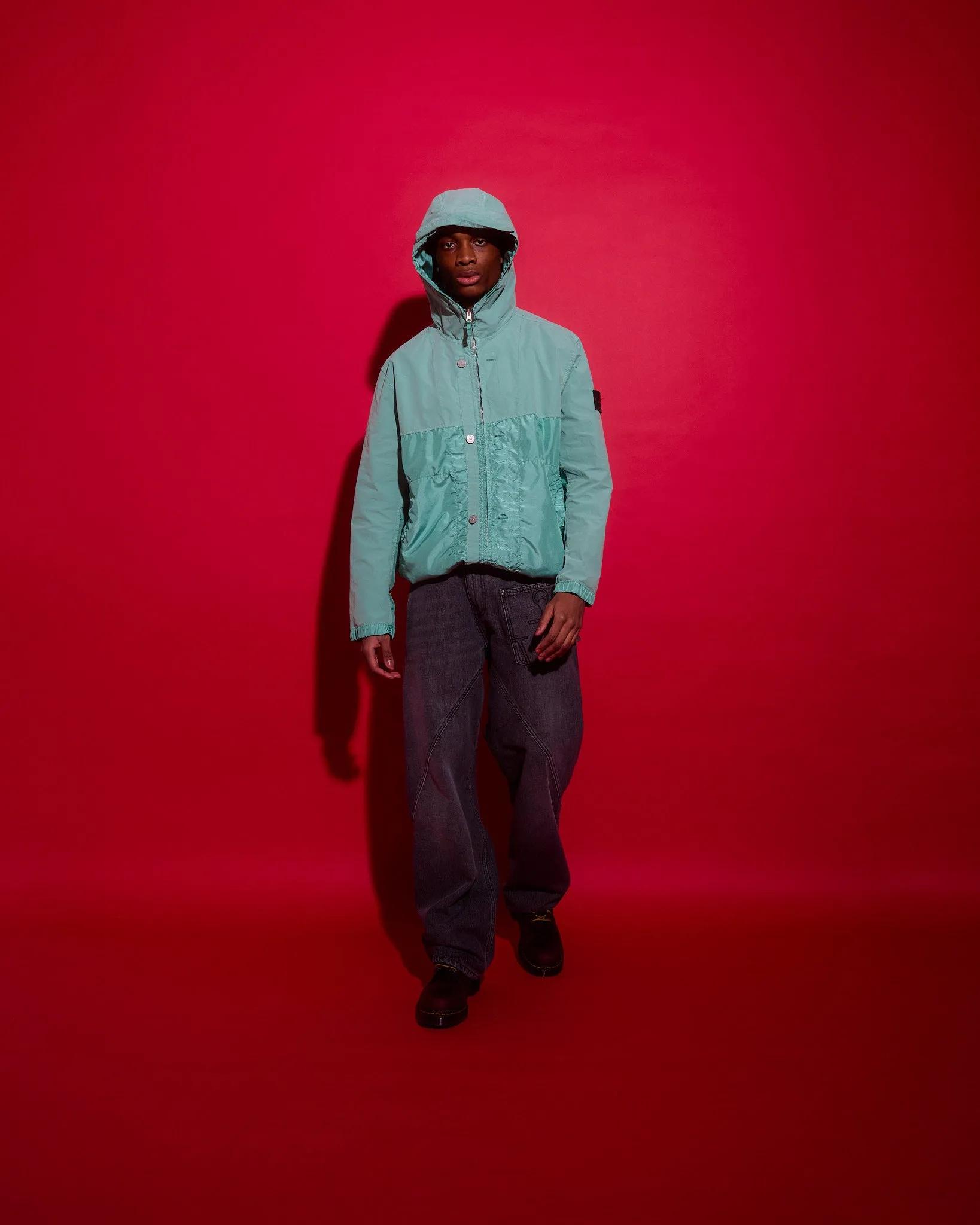 Polyester Tela With David Light-TC Jacket