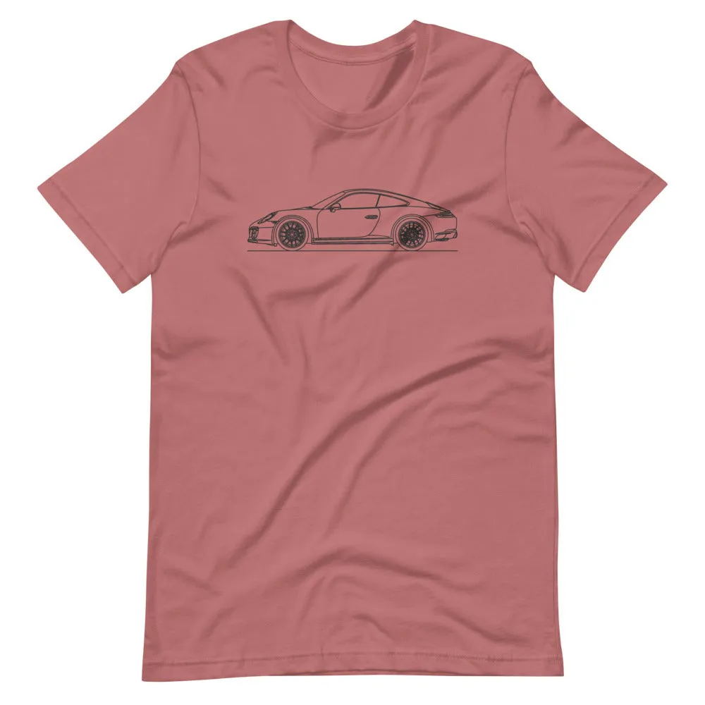 Porsche 911 991.2 GTS silhouette T-shirt