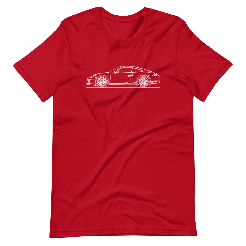 Porsche 911 991.2 GTS silhouette T-shirt