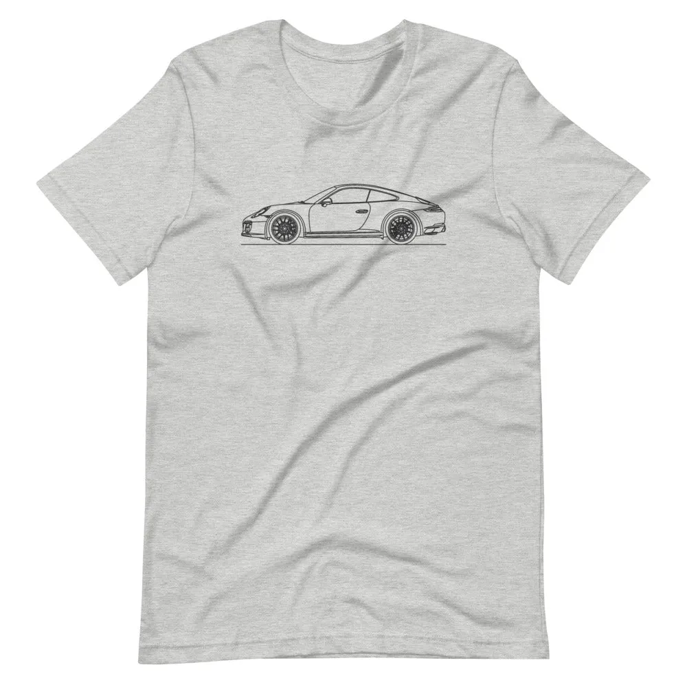 Porsche 911 991.2 GTS silhouette T-shirt