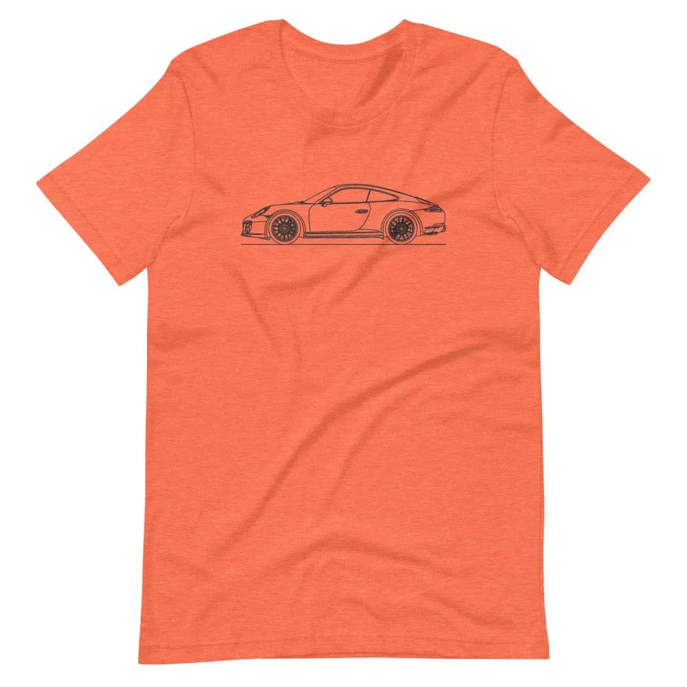 Porsche 911 991.2 GTS silhouette T-shirt