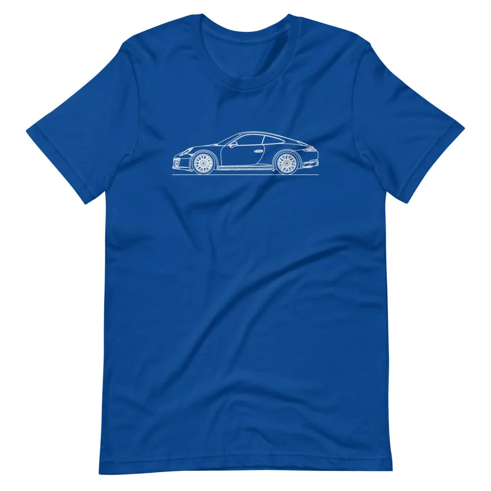 Porsche 911 991.2 GTS silhouette T-shirt