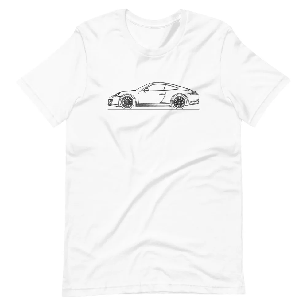 Porsche 911 991.2 GTS silhouette T-shirt