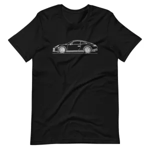 Porsche 911 991.2 GTS silhouette T-shirt