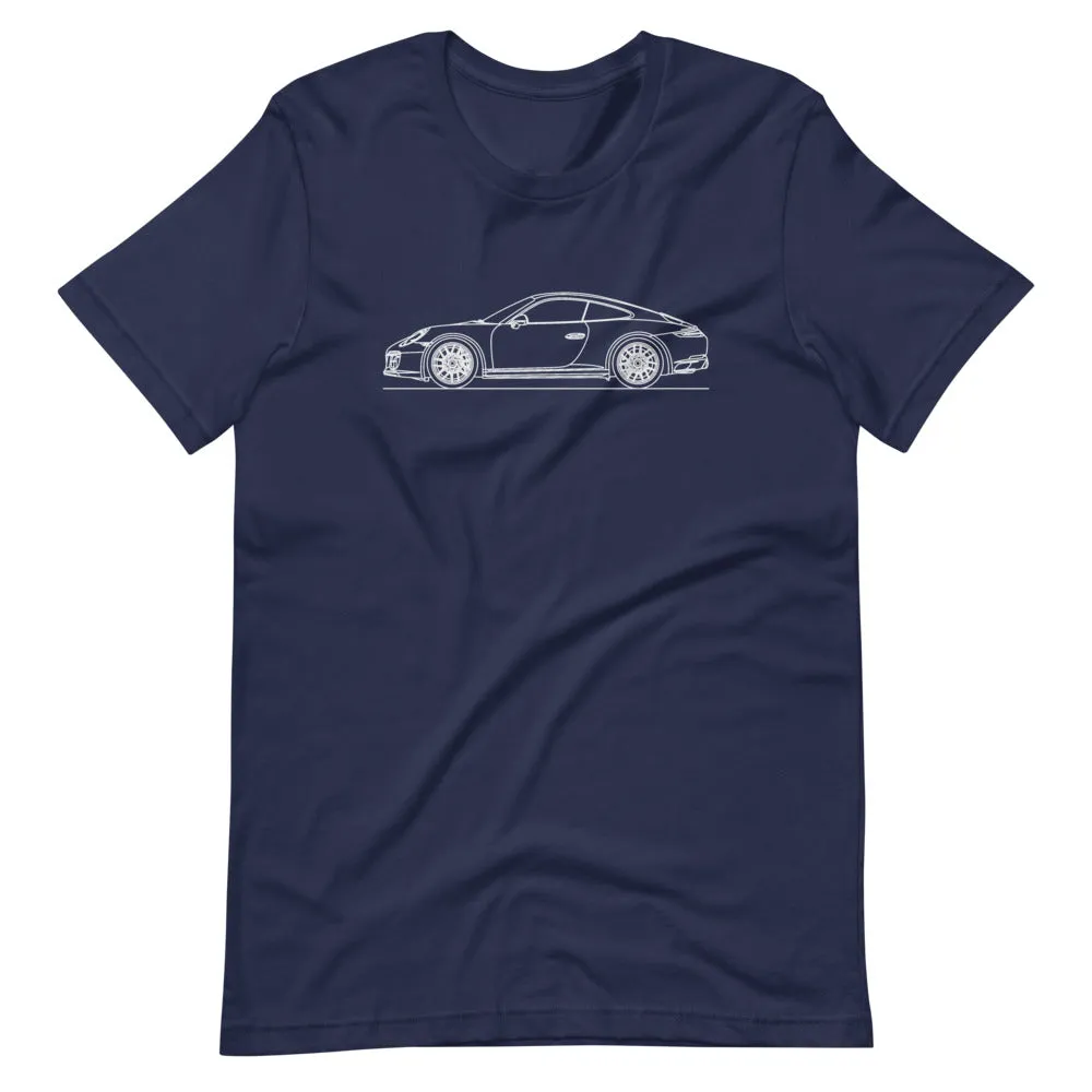 Porsche 911 991.2 GTS silhouette T-shirt