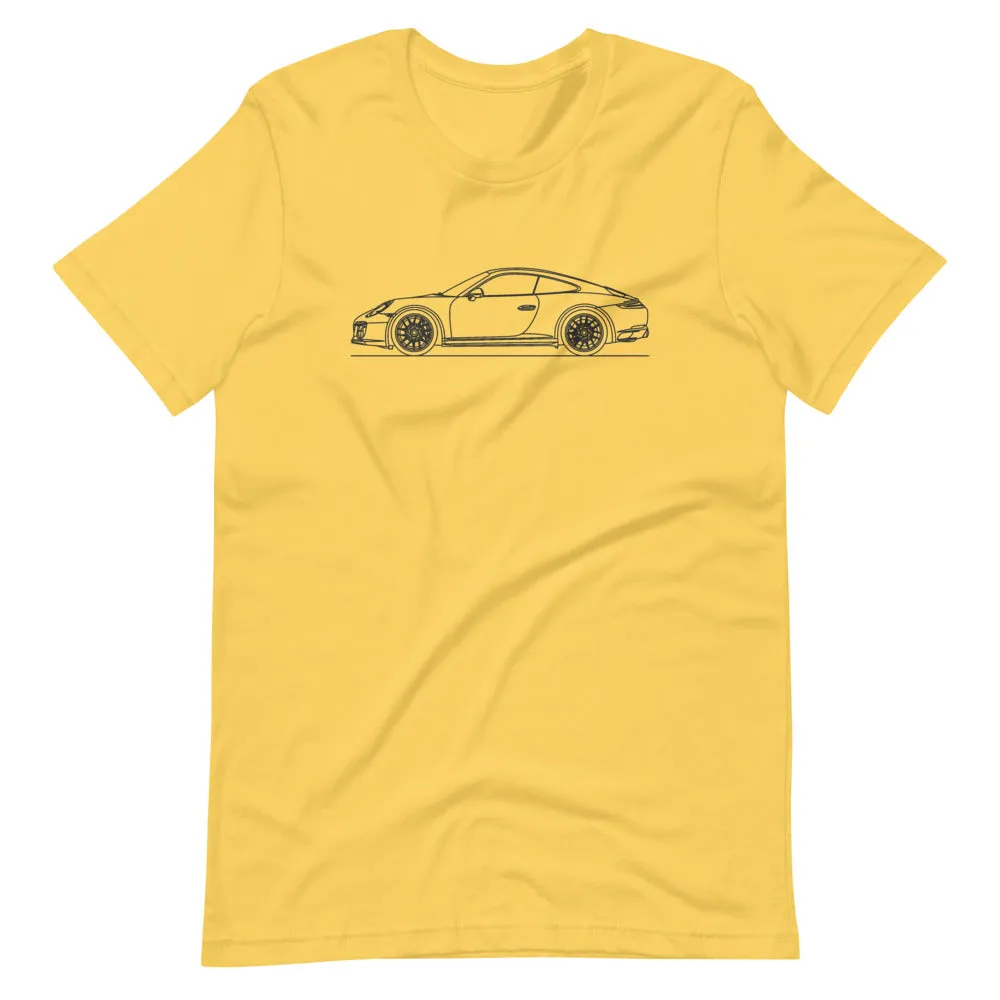 Porsche 911 991.2 GTS silhouette T-shirt