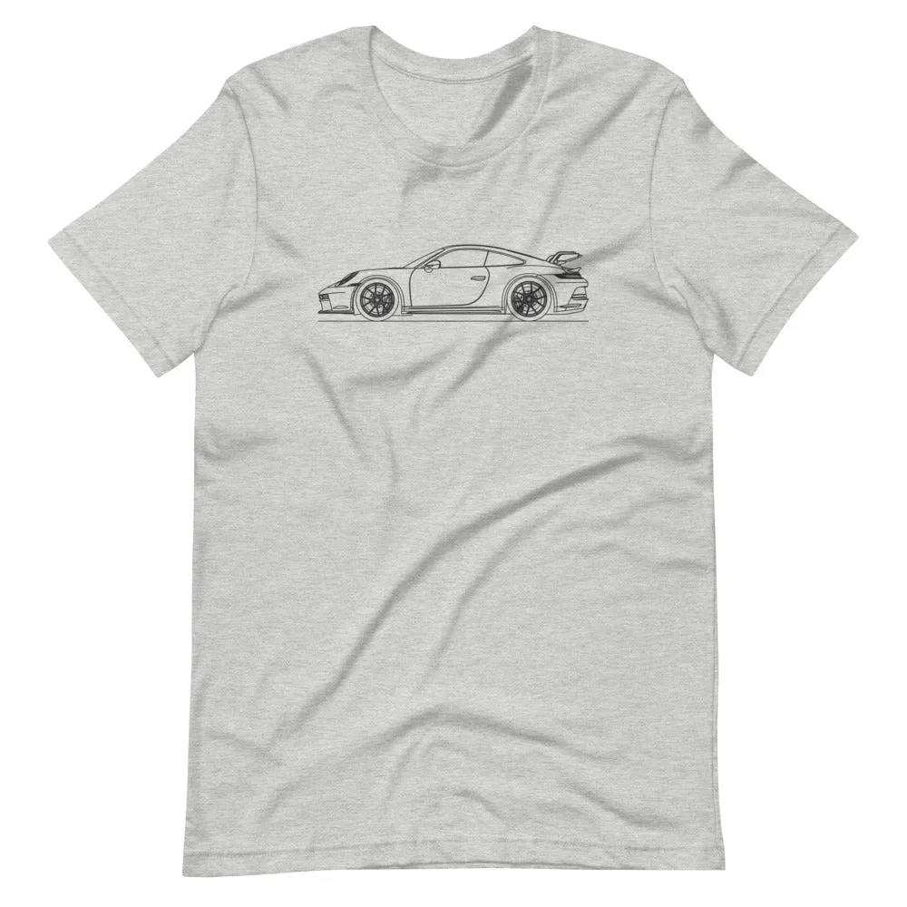 Porsche 911 992 GT3 silhouette t-shirt