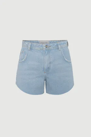 Porto shorts raw - Organic cotton - Light blue