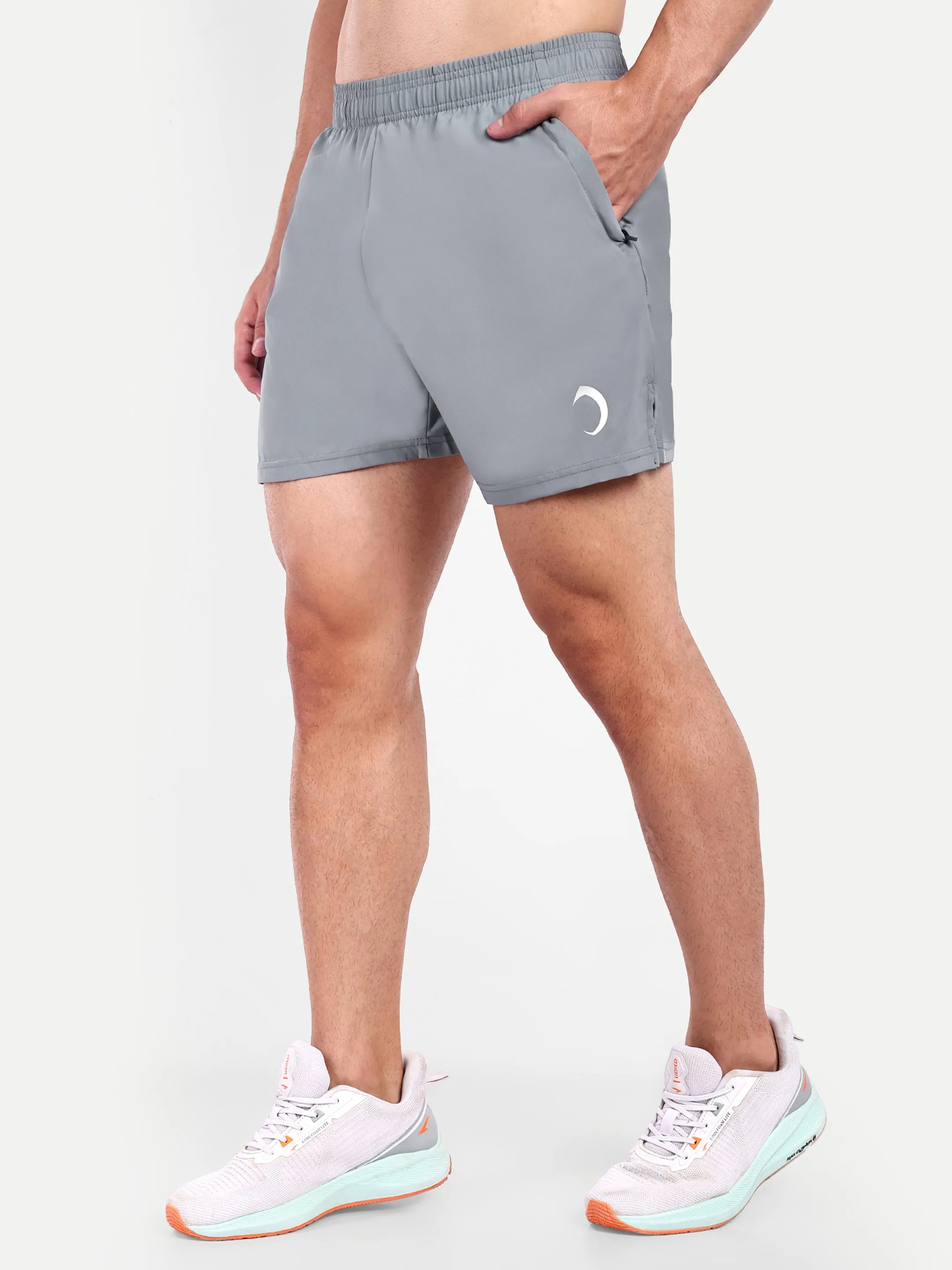 Power 5" Shorts - Charcoal Grey