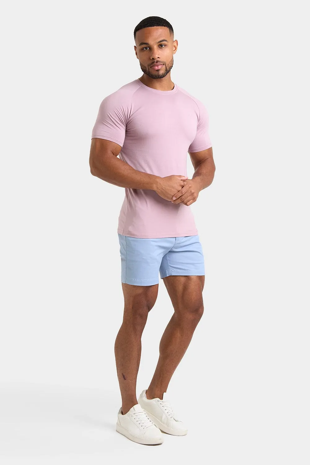 Premium Muscle Fit T-Shirt in Smoky Lilac