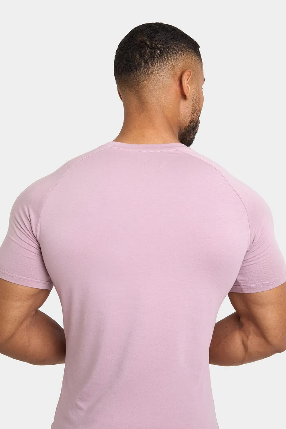 Premium Muscle Fit T-Shirt in Smoky Lilac