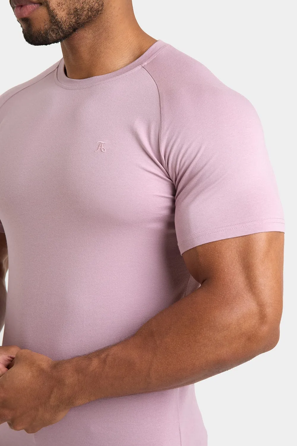 Premium Muscle Fit T-Shirt in Smoky Lilac