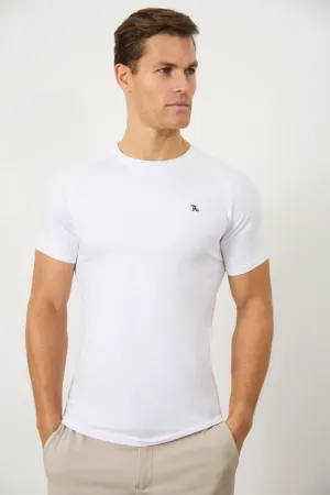 Premium Muscle Fit T-Shirt in White