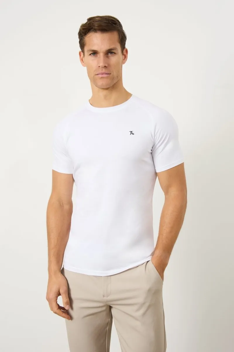 Premium Muscle Fit T-Shirt in White