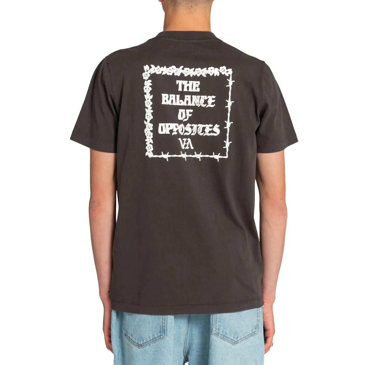 PRETTY SHARP SS TEE WASHED BLACK